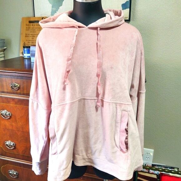 DKNY Velor Hoodie    - Picture 1 of 7